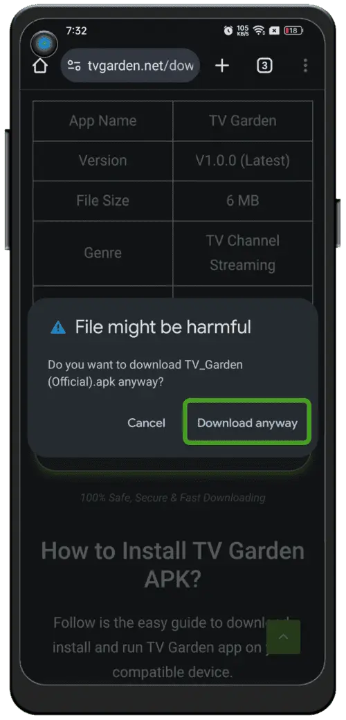 Download Porjonel TV App